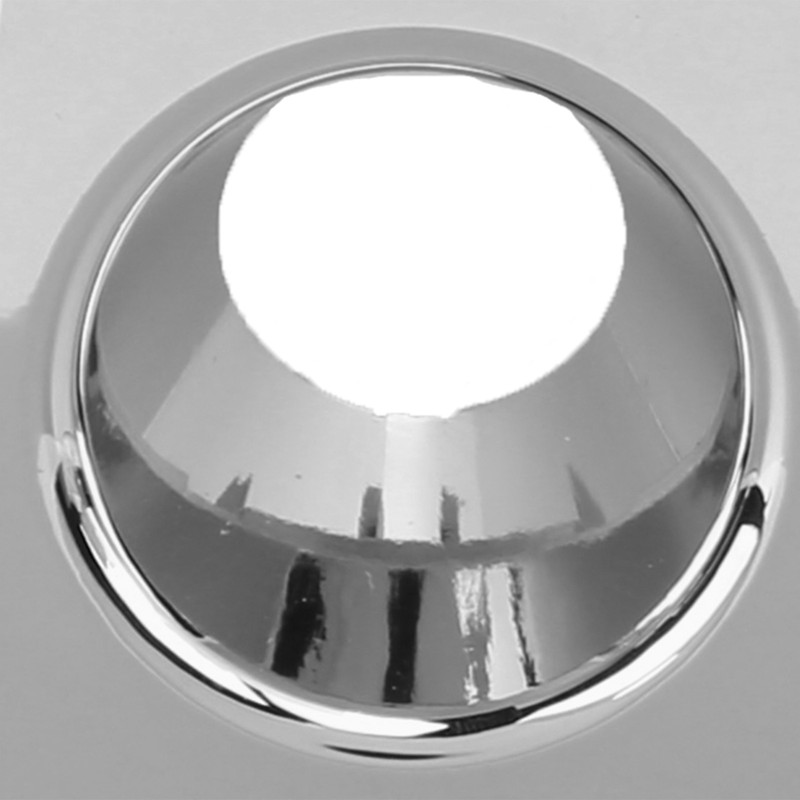 Chrome Door Handle Lock Bezel 80647‑ZC00A Left Side Exteroir Keyhole