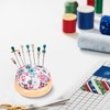 Puntaspilli in legno carino puntaspilli in stile giapponese puntaspilli porta