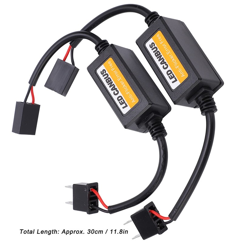 LED Light Fault Canceller Anti Flicker LED Decoder for H7