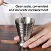 BIFHIG 2 Pieces 75 ml Measuring Cup, Mixing Cup Made