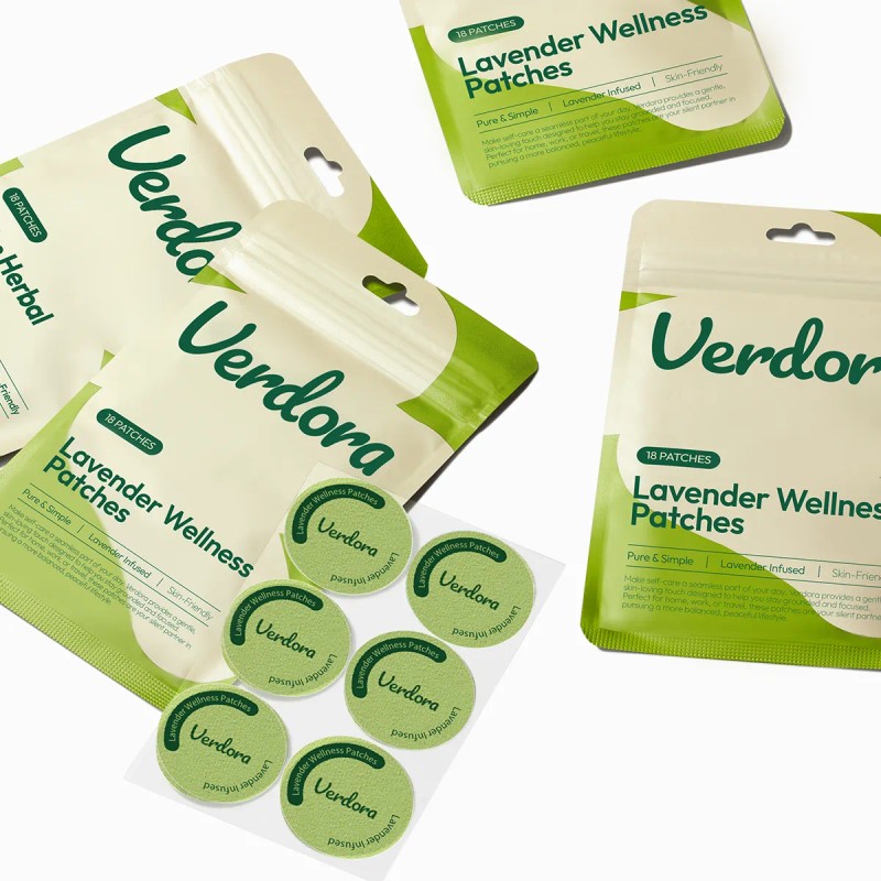 Verdora Parches Aromáticos De Lavanda Uso Diario 18 Piezas