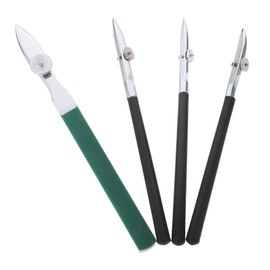 Operitacx 4Pcs Adjustable Line Drawing Pen for Artists and Students Ergonomic Design for Watercolor Masking Fluid Precise and Curves for Comics and Illustrations