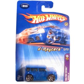 2005 Hot Wheels Kmart Exclusive First Editions X-Raycers Scion xB Transparent Blue #2005-053