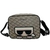 Karl Lagerfeld Paris Maybelle Crossbody, Almond/Taupe