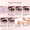 Mlen Diary Lash Clusters, 100 Pcs 10-16mm D Curl Individual