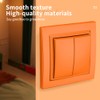 On/Off Switch 2 Way Wall Switch Orange Mechanical Wall Switch