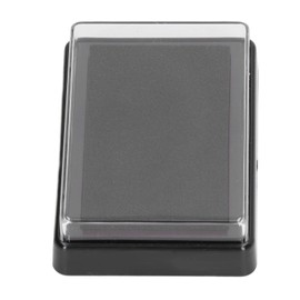 Yctze Safe and Reusable Baby Footprint Ink Pad with Easy Cleaning, Includes Paper, Ideal for Hand and Foot Prints of Babies and Pets (Black Ink)