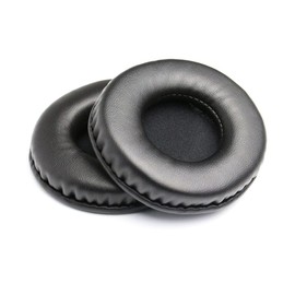 Gatuida 4pcs Replacement Ear Pads for Headphones Black Cushion Covers for Comfortable Listening Sponge Earpads to Sound Isolation and Prevent Leakage