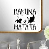 Hakuna Lion And Friends Novelty Window Laptop Wall Car Matata