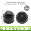 Hexagonal Protective Caps Wheel Bolt Caps – Pack of 30