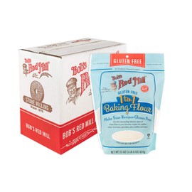 Bob's Red Mill Gluten Free 1-to-1 Baking Flour, 22-ounce (Pack of 4)