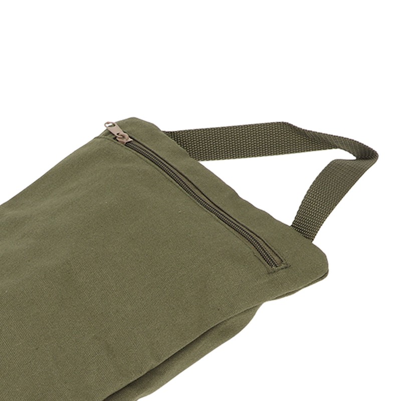 Military Green Yoga Sand Bag with Handle Portable Fillable Yoga