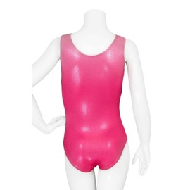 Destira Gymnastics Leotards for Girls, Dreamworld - Premium Hologram Fabric w/Dazzling Rhinestone Crystals - Dance, Cheer, Yoga, & More, Child M (8)