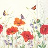 Ideal Home Range 20 Count Luncheon Napkins, Summer Meadow, 6