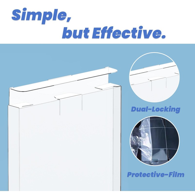 Game Box Protector- 0.35MM Thick PET-10 PACK