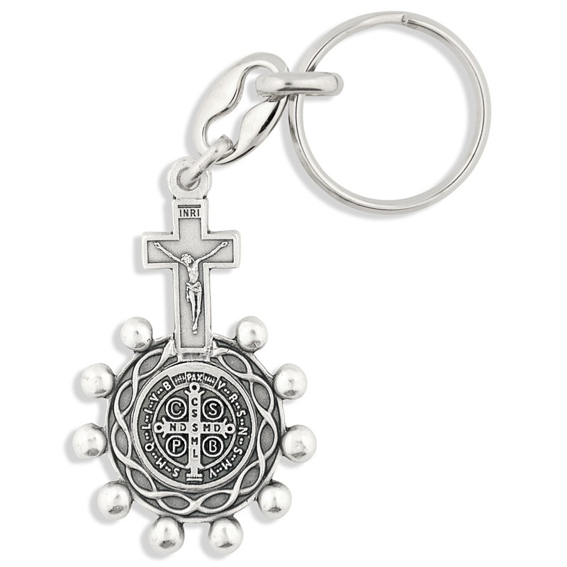 Venerare Saint Benedict Rosary Key Chain