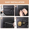 TerIourfou Front Door Pockets Molle Storage Panel Compatible with Nisan