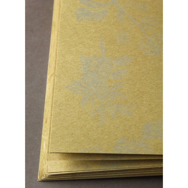 Time Concept Rough B6 Botanical Notebook - 5" x 7",