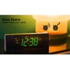 iTOMA Bedside Alarm Clock Radio with Bluetooth Speaker, Dimmable Jade
