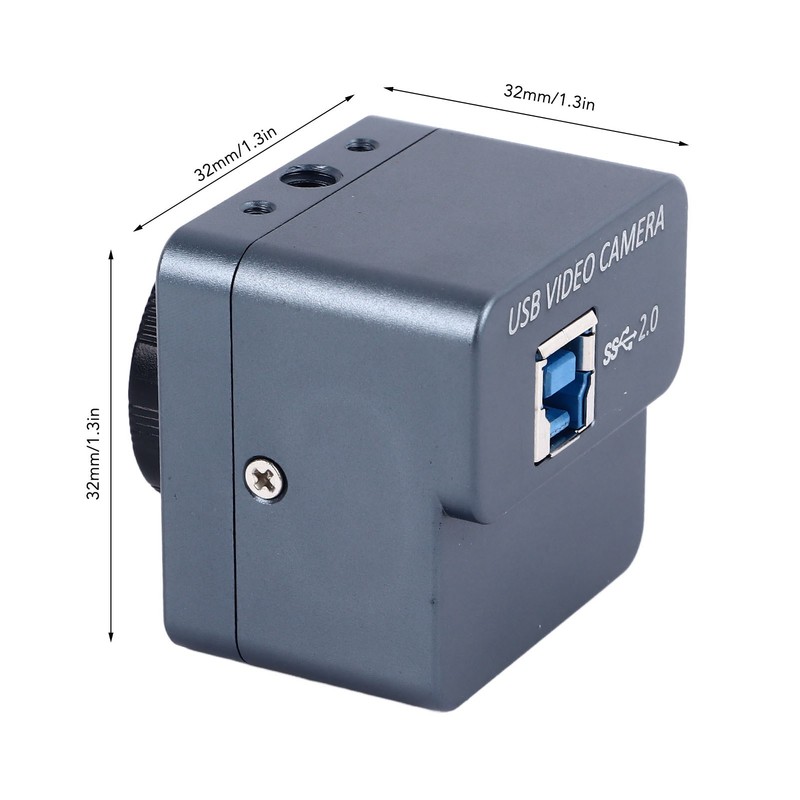 USB Microscope Camera 4K 8MP HD Imaging Electronic Eyepiece Biological