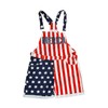 HandinHandCreations USA Overalls Rompers Merica Red White Blue Design All