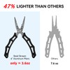 Fishing Pliers 6" inch for Saltwater & Freshwater – Stainless