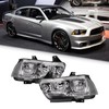 Chrome Housing Amber Corner Turn Signal Headlights fit for 2011