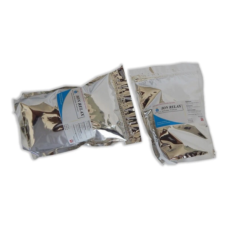 2 Bolsas De 1 Kg De Sal Activadora-desintoxicadora Iónica.