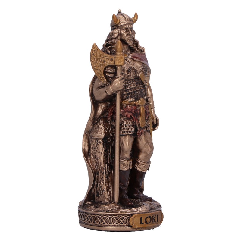 Nemesis Now Norse Mythology Decor Bronze God Statue 8.5cm Tall