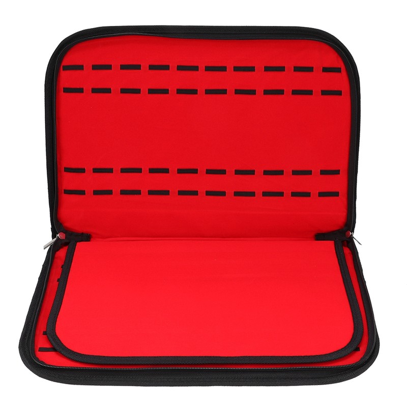 20 Slot PU Lint Watch Storage Box Organizer Zipper Collection