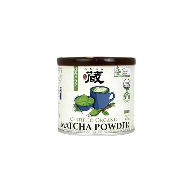 Kura Organic Matcha Powder, 100 g