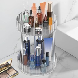 WNYT Makeup Organizer,360° Rotating Makeup Organizer