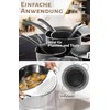 Menz Pasta Strainer Diameter 26 cm Stainless Steel Extra Flat