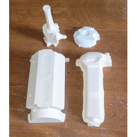 Unbranded 1/8 scale Resin Hockney Lincoln V12 Base engine Block 1/8th