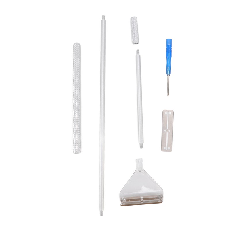 Aquarium Algae Scraper Cleaner Multipurpose Aluminium Alloy Handle Fish Tank