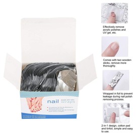 Riteu Láminas Para Envolturas De Uñas - Envoltorios De Esmalte De Uñas, 50 Piezas, Nail Nail Factory For Base De Esmalte De Uñas Art Soak Off Remover Tool