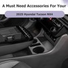 LUWU Lower Console Organizer Compatible with 2025 Hyundai Tucson Accessories