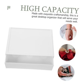 Operitacx Stapelbare Schubladen Organizer Box Aus Schreibtisch Aufbewahrungsbox Für Büro Und Schule Vielseitige Desktop Aufbewahrungslösung Für Stifte Und Bürobedarf Einzelner