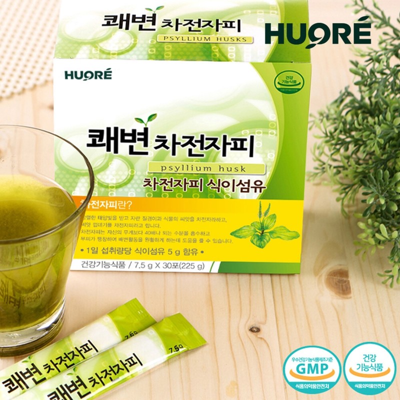 Kwaebyun Psyllium Husk Dietary Fiber Psyllium Powder 4 Boxes /