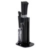 5 Piece Stainless Steel Knife Set with Acrylic Stand –
