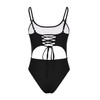 Meyeeka - Traje de baño monokini de una pieza con