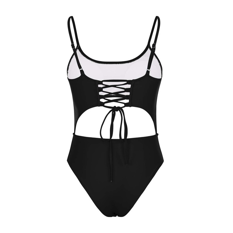 Meyeeka - Traje de baño monokini de una pieza con