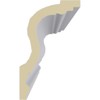 Ekena Millwork SAMPLE-MLD05X03X06NI Niobe Traditional Crown Moulding Samples, White