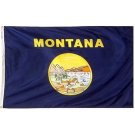 4x6' Montana Nylon State Flag - All Weather, Durable, Outdoor Nylon Flag - All Star Flags