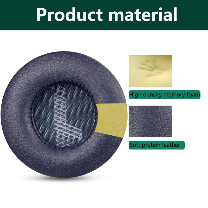 Replacement Ear Pads Compatible with JBL Live 400BT Blue