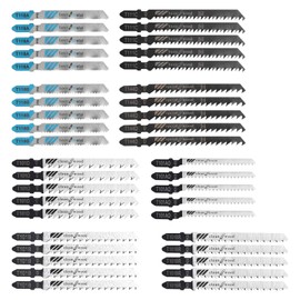 WOODSTARTER JSB40A T-Shank Jigsaw Blades Set