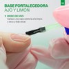 Masglo Base Fortalecedora Ajo y Limón – Esmalte Tradicional para