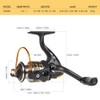 Lixada Portable Fishing Rod and Reel Combo Telescopic Fishing Rod