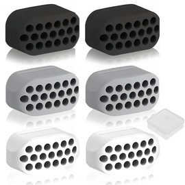 LYQNIHOB Pack of 6 Jawline Trainer with Box, Jaw Trainer, Jaw Muscle Trainer, Jaw Exerciser for Women and Men, Jaw Exerciser and Beautiful Jaw Line, Jawline Trainer, Jawline Fitness Ball