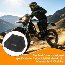 Seat Cover for Electric Dirt Bike Waterproof Non-Slip Cushion Cover